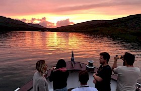 Sunset on a September cruise